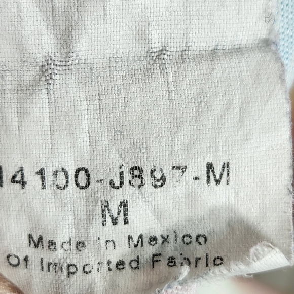 WS Fundamentals by White Swan Multicolored Heart Print Scrub Top Size Medium - Picture 7 of 8